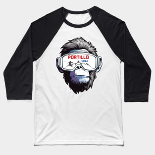 Ski Portillo - Chile Baseball T-Shirt